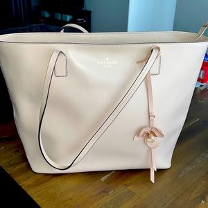 Stunning never used Kate Spade Tote bag, light pink leather